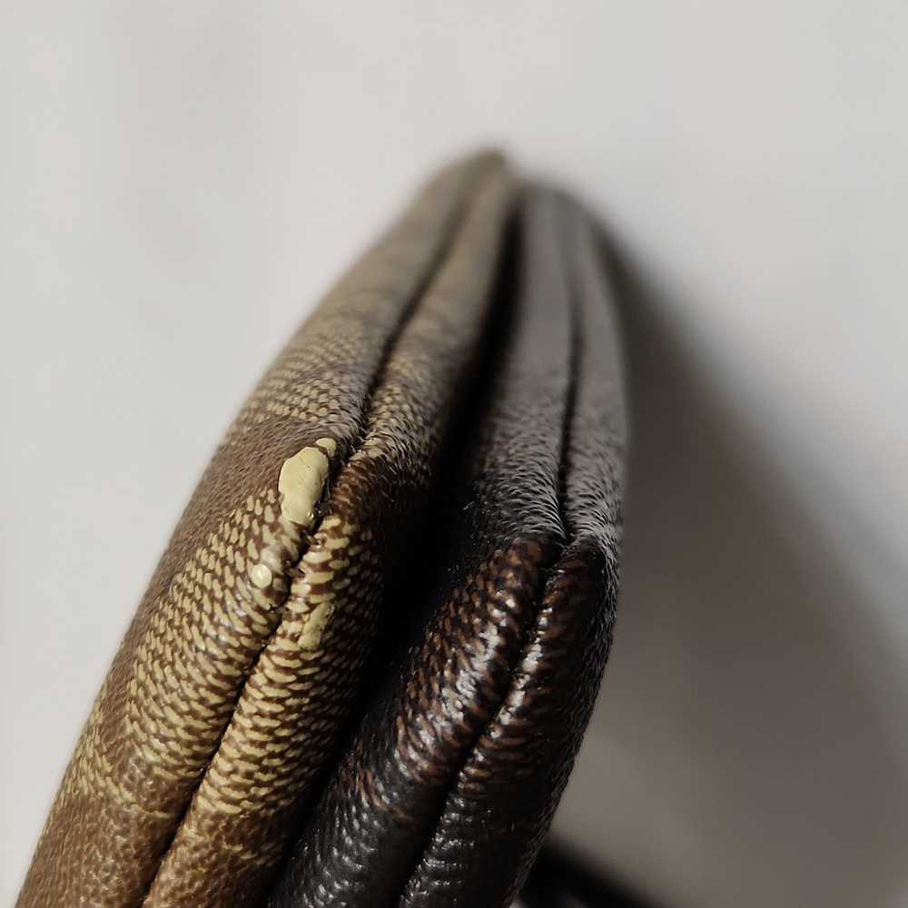 Coach Signature Double Zip Wallet Wristlet - Picture 9 of 14